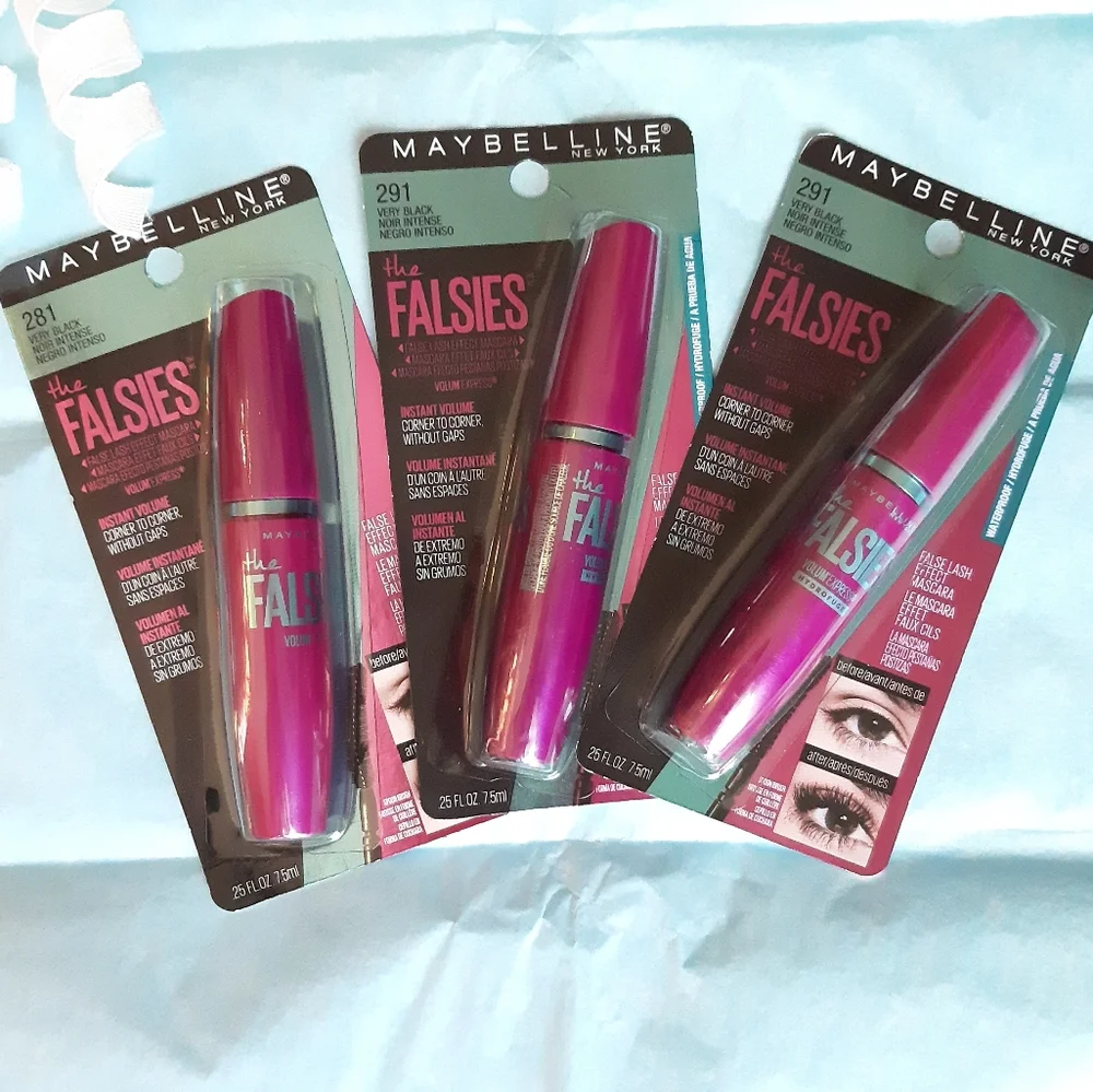 NWT Maybelline the Falsies Mascara Bundle